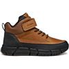 Geox J Flexyper Boy, Stivale alla Caviglia, Marrone Chiaro, 31 EU