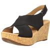 Clarks Annadel Parker, Sandalo con Zeppa Donna