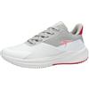 KangaROOS K-rdm Stratos, Scarpe da Ginnastica Uomo, Bianco Rosso Fiery, 42 EU