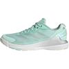 adidas Donna Crazyquick Lightstrike Padel Shoes, Clear Mint/Silver Met./Ftwr White, 38 EU