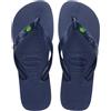 Havaianas Top Brasil Unisex - Adulto FlipFlop Navy Blue 35 EU