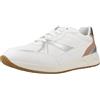 Geox Scarpe da Ginnastica da Donna D Bulmya A, Bianco, 38 EU
