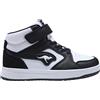 KangaROOS K-CP Hogan Ev, Scarpe da Ginnastica, Jet Black White, 34 EU