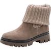Tamaris Comfort Stivaletti da donna punta tonda comodi, Grigio (Pepper), 39 EU