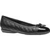 Geox Ballerine da Donna D Annytah B, Nero, 37.5 EU