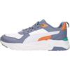 PUMA Trinity 2 LT JR Sneaker, Bianco-Argento Nebbia-Grigio Cielo, 4.5 UK, Puma Bianco Argento Nebbia Grigio Cielo, 4.5 UK
