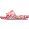 Crocs Unisex Adulto Baya 2 Marbled Amazon Slide Ciabatta, Papaya/Multi, 46/47 EU