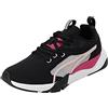 PUMA Women's Fashion Shoes ZORA Trainers & Sneakers, PUMA BLACK-ROSE DUST-ORCHID SHADOW, 39
