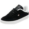 Tommy Hilfiger Donna Sneakers Court Heritage Court Sneaker Scarpe, Nero (Black), 36