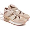 GIOSEPPO Pantofole aperte zeppa Brooks, beige, 39 EU
