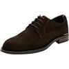 Tommy Hilfiger Uomo Scarpa Derby Suede Punta Rotonda