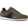 Geox U ARTHIEN A, Scarpe da Ginnastica Uomo, Military/Black, 46 EU