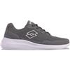 Lotto Connect - Sneaker Unisex, Taglia 37 EU, Colore: Grigio/Bianco, Grigio/Bianco, 37 EU
