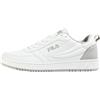 FILA Rega Nf, Scarpe da Ginnastica Uomo, Bianco Grigio Viola, 42 EU