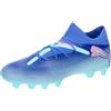 PUMA Unisex Adults Future 7 PRO FG/AG Soccer Shoe, BLUEMAZING-PUMA White-Electric Peppermint, 42.5 EU