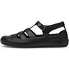 Candice Cooper Sandali in pelle invecchiata, Nero- 40/