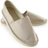 SEAC Malaga, Espadrillas Casual per Donna e Uomo in Canvas e Dettagli in Corda, Suola Antiscivolo, Beige, 44