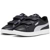 PUMA Smash 3.0 Glitz Glam V PS, Scarpe da Ginnastica, Black Silver White, 31 EU