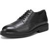 Vionic Lombard, Oxford Uomo, Pelle Nera, 37.5 EU Larga
