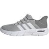 adidas Uomo Cloudfoam Flex Laces Shoes, Grey Two/Ftwr White/Grey Three, 39 1/3 EU