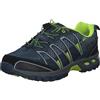 CMP ALTAK TRAIL SHOES WP, Scarpe da Corsa Uomo, Blue Ink-Yellow Fluo, 43 EU