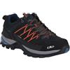 CMP Rigel Low Trekking Shoes WP, Scarpe da Trekking Uomo, Piombo Jaffa, 39 EU