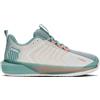 K-Swiss Scarpe da tennis Ultrashot 3 da donna, Blanc De Blanc/Blu Nilo/Fiore del deserto, 37.5 EU