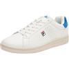 Fila Crosscourt 2 F, Scarpe da Ginnastica Uomo, White Prime Blue, 40 EU