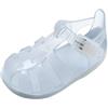 Chicco Sandali Mare e Piscina, con Cinturino, Confortevoli, Leggeri, Flessibili e Traspiranti, Unisex - Bambini E Ragazzi, Designed in Italy, Trasparente 1, 26 EU