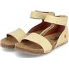 ART 0382 Creta, Sandali Donna, Giallo Amarillo Wheat, 36 EU