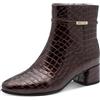 MARCO TOZZI Donna Marco Tozzi Moda stivali 2-25353-47Moda stivali, Cognac Cor P, 42 EU