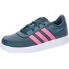 Adidas Unisex - Bambini Breaknet Lifestyle Court Lace Shoes, Arctic Night/Lucid Pink/Cloud White, 38 2/3 EU