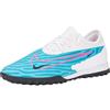 NIKE DD9466-446 React Phantom GX PRO TF Uomo, Baltic Blue/Pink Blast-White-Laser Blue EU 42