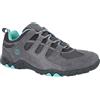 HI-TEC O010074-051-Hi-tec Quadra II Donna, Grigio/Menta, Scarpe da Escursionismo