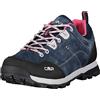 CMP ALCOR LOW WMN TREKKING SHOE WP, Scarpe da Trekking Donna, Asphalt-Fragola, 37 EU
