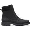 Clarks Orinoco2 Spice, Stivali Donna, Black Leather, 36 EU