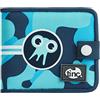 Tinc Portafoglio unisex Tonkin Camo Bi-Fold, Blu, Pocket Size