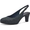 MARCO TOZZI Damen Pumps 2-29603-44, Scarpe décolleté Donna, Navy Metallic, 38 EU
