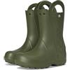 Crocs Handle It Rain Boot K, Stivali Unisex - Bambini e Ragazzi, Army Green, 33/34 EU