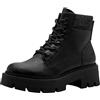 Tamaris Damen Lace Boot Flat 1-25921-45, Stivaletto Donna