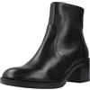 Geox Stivali da Donna D Serilda 60 E alla Caviglia, Nero, 40 EU