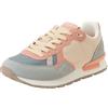 Pepe Jeans W Contrast Runner, Sneak Donna, Marrone Beige Chiaro, 36 EU