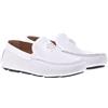 Baldinini Loafer Perf.Calf White, Mocassino Uomo