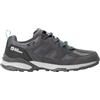 Jack Wolfskin Scarpe da Trekking da Donna Trail Hiker Texapore Low W, Tarmac Grey/Light Blue, 36 EU, Tarmac Grey Light Blue, 36 EU