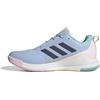 Adidas Donna Novaflight 2 Indoor Shoes, Glow Blue/Shadow Navy/Core Black, 48 EU