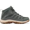 Columbia Crestwood Mid WP Wide, Scarponi da Trekking ed Escursionismo, da Donna, Sedona Sage/Tea Light, Taglia 40