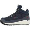 FILA Alpha Mid Fashion Boot, Fila Navy Vintage Indaco, 40 EU