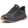 Skechers Bobs Sport Squad Chaos 4 Sneaker Uomo | Scarpe casual, senza lacci, memory foam, senza lacci, cuscino per tallone, pizzo elastico
