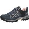 Brütting Scarpe da Trekking Unisex Mount Pinos Low Marine/Rosa, 36 EU