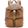Calvin Klein Zainetto da donna con cinghia a strappo con patta BAckpack LV04F3645G, marrone (tannino), taglia unica